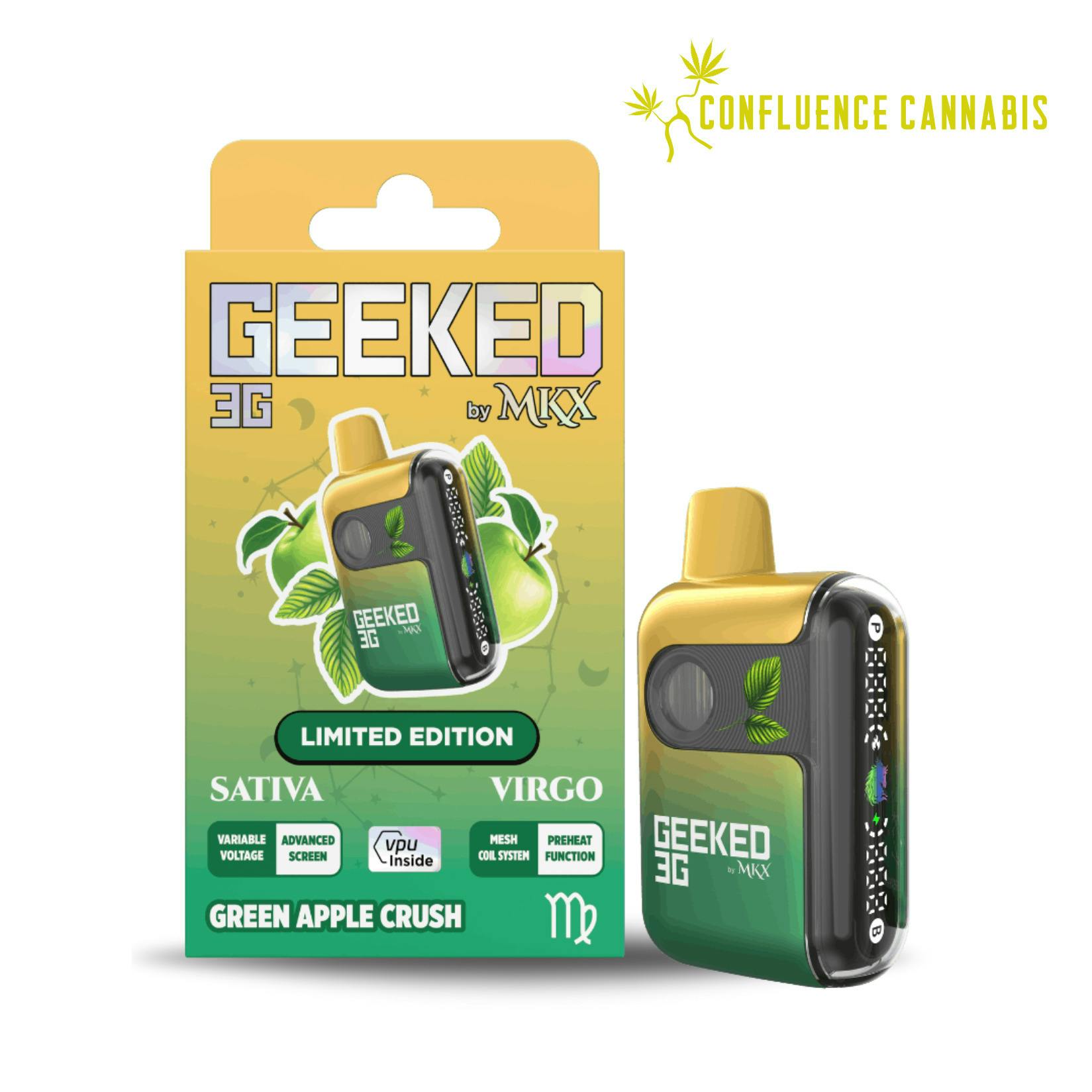 Green Apple Crush Disposable Cartridge