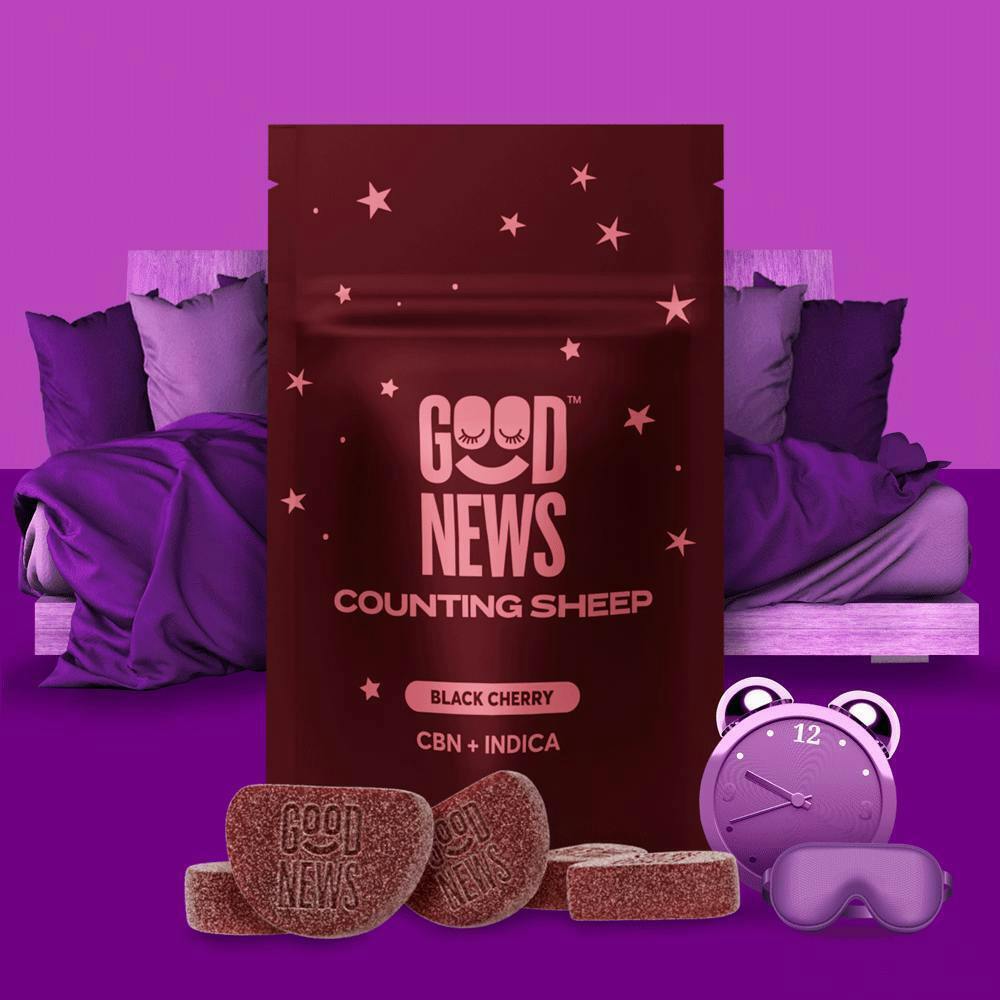 Good News | Counting Sheep CBN 1:1 200mg Gummies