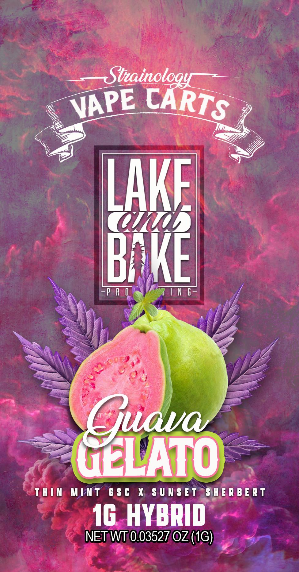 LAKE and BAKE GUAVA GELATO CART 1g