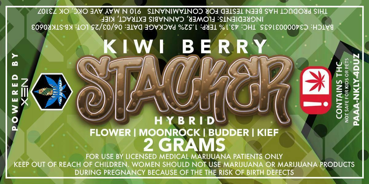 Xen - Kiwi Berry Stacker - 2g