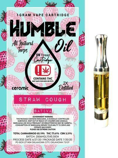 HUMBLE CART STRAW COUGH 1g
