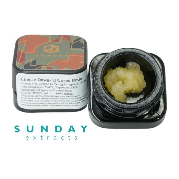 SUNDAY WAX 1g Concentrate Cheese Dawg