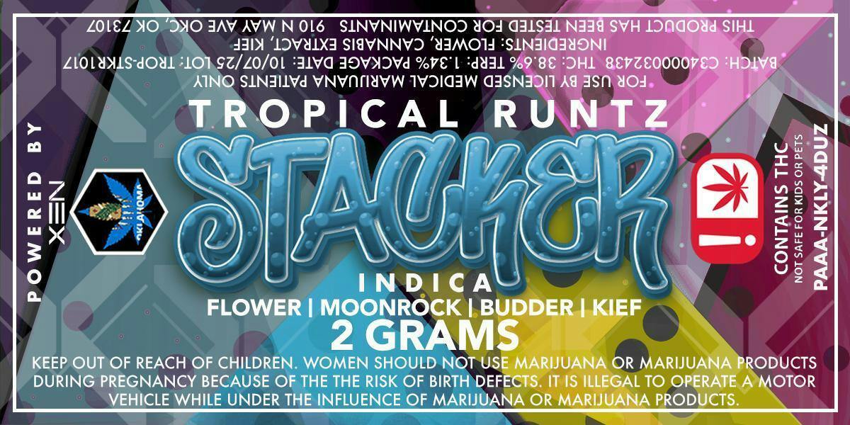 Xen- Tropical Runtz Stacker- 2g