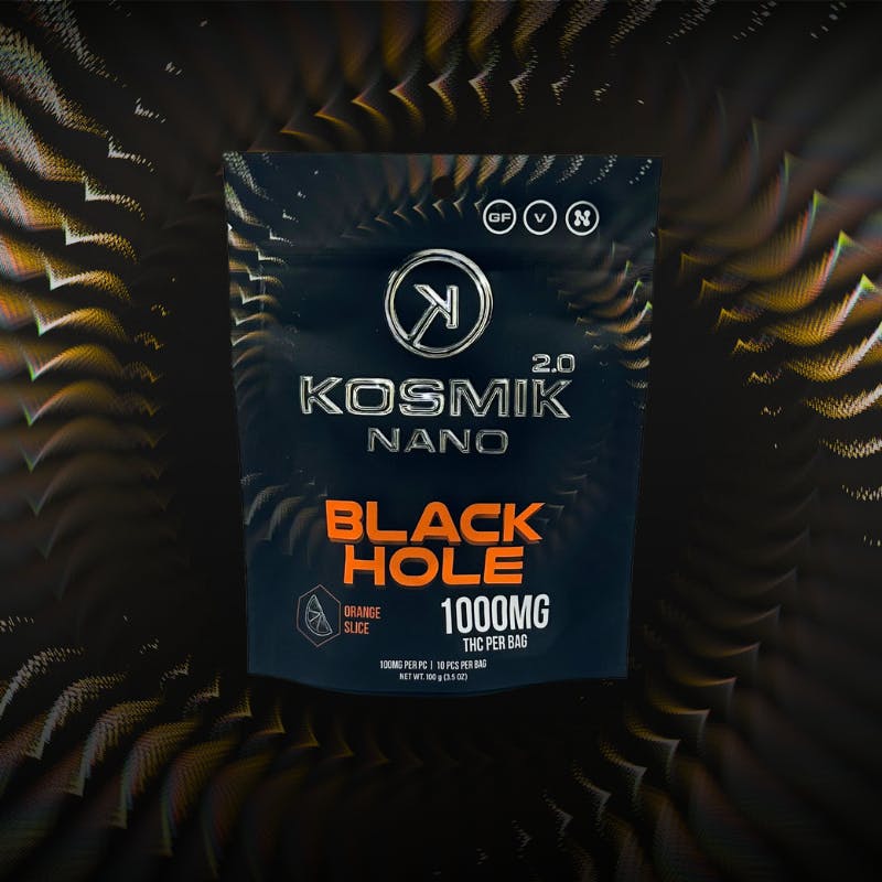 Edible | Nano Blackhole | Orange - Orange Slice | 1000mg:10ct