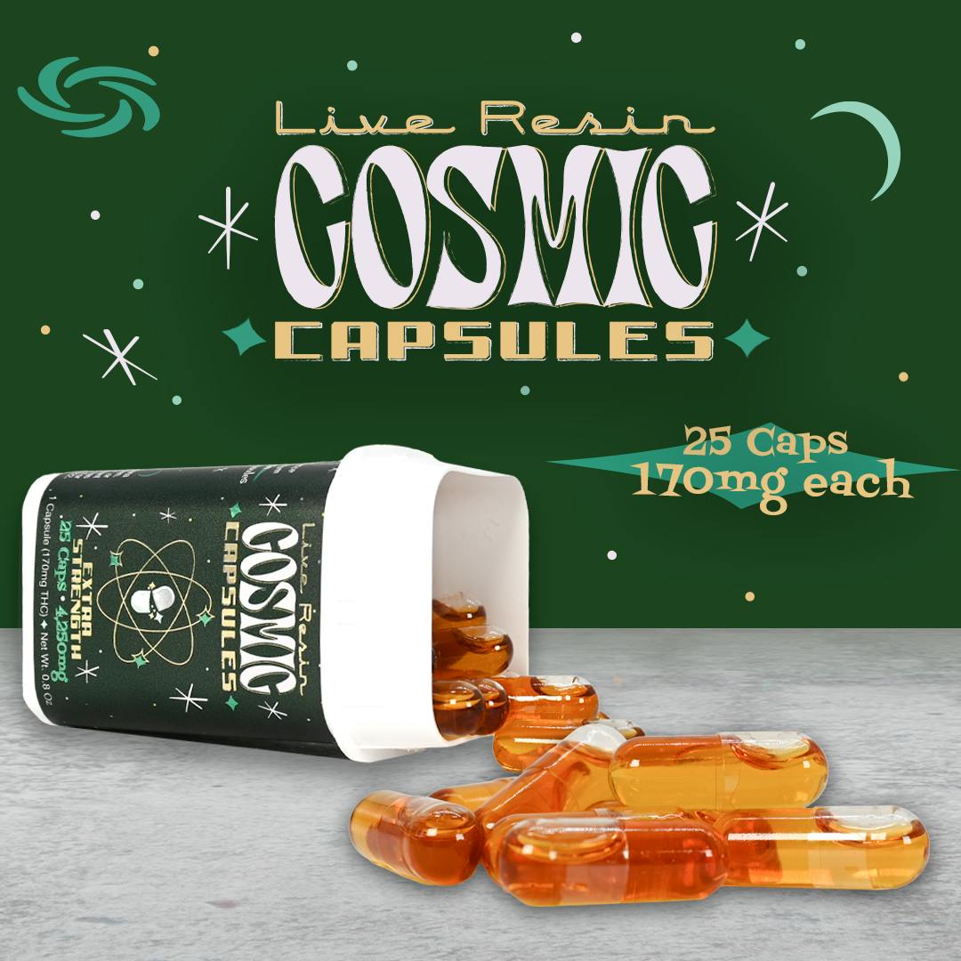 Cosmic Capsule - Indica -170mg