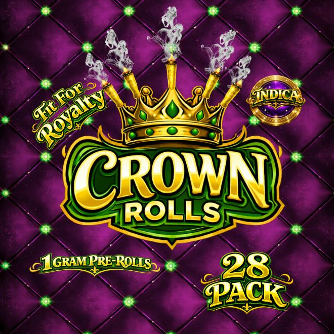 Crown Rolls - Grape Ape 28g - PREROLLS