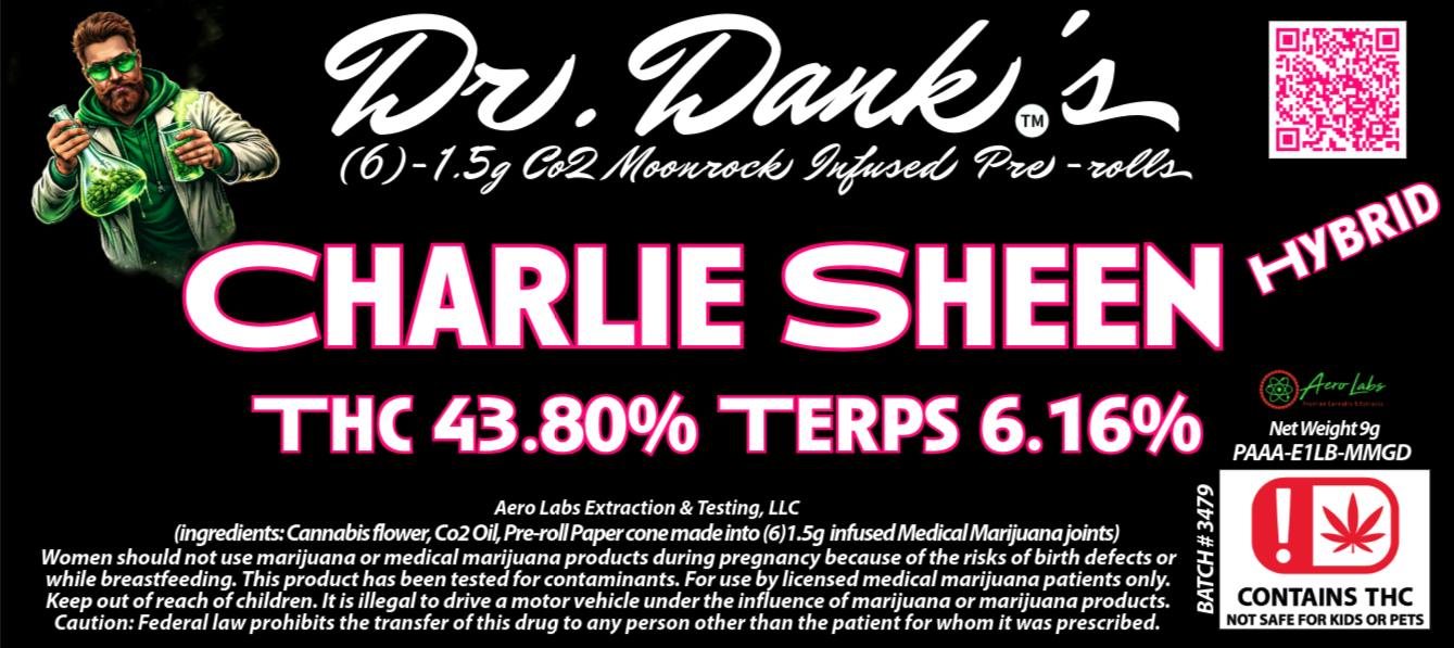 Dr. Dank's 1.5g Infused Pr - Charlie Sheen