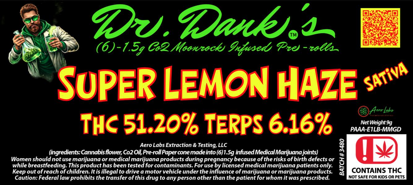 Dr. Dank's 1.5g Infused Pr - Super Lemon Haze