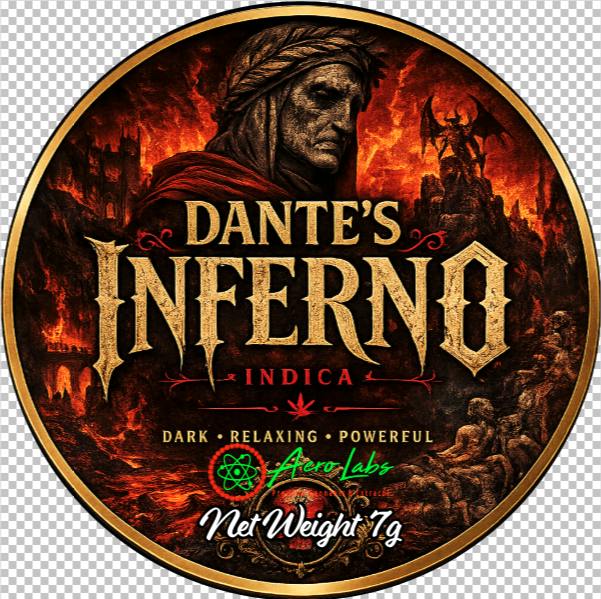 AERO LABS 7g Cured Resin - Dantes Inferno
