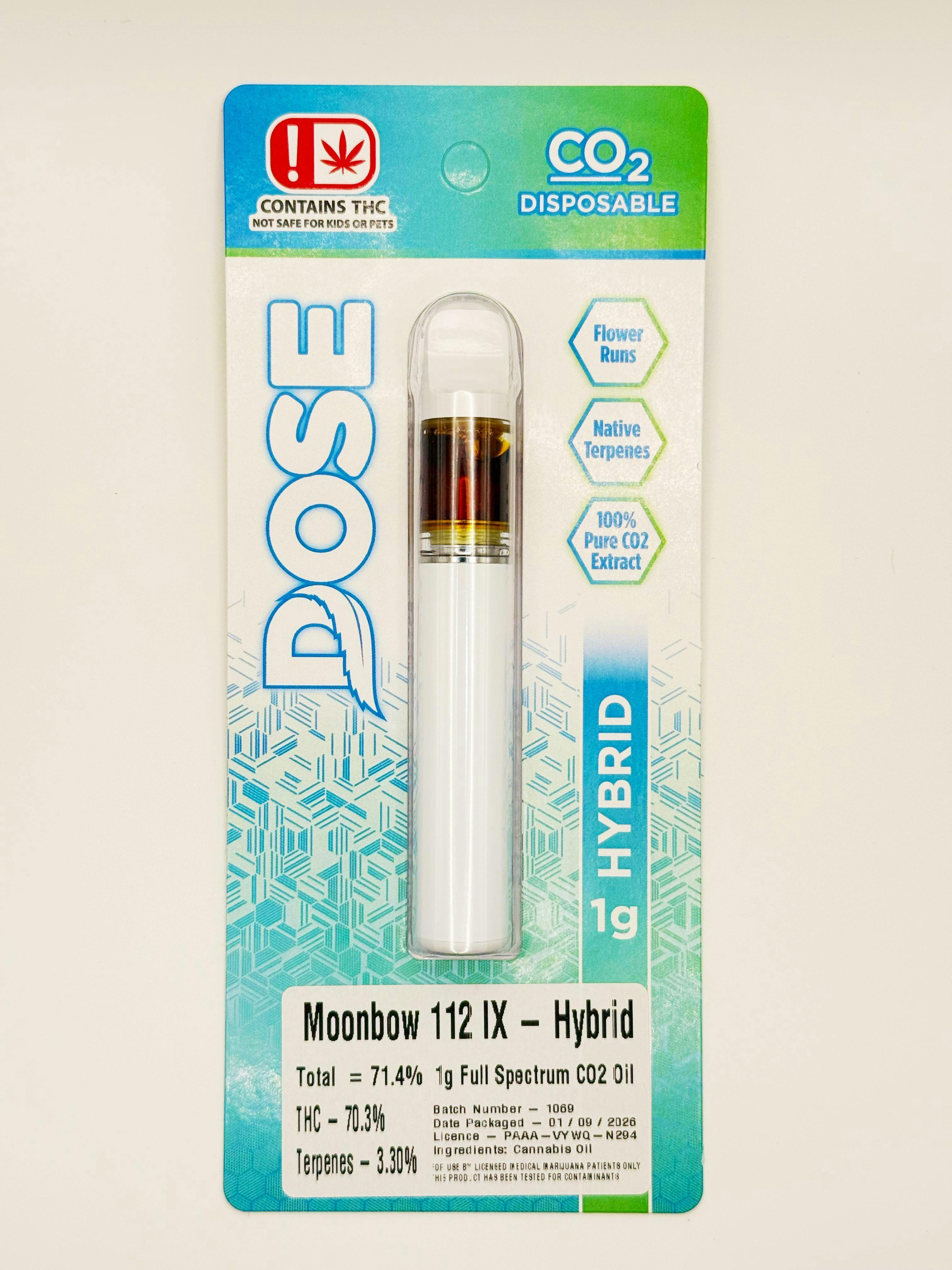 DOSE Flexi Poo 1g Co2 Disposable