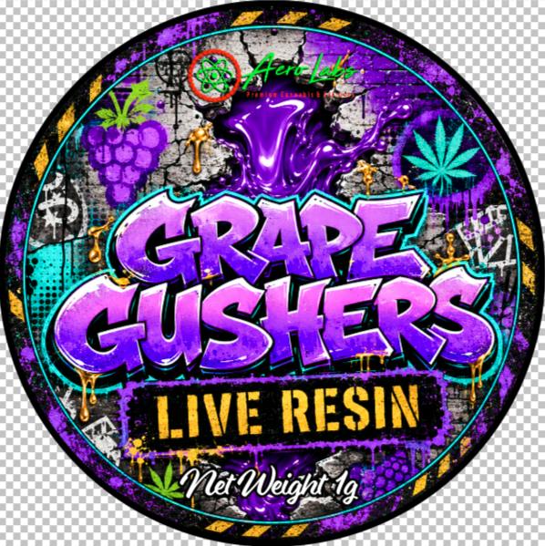 AERO LABS 28g Live Resin - Grape Gushers - INDICA
