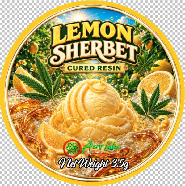 AERO LABS 7g Cured Resin - Lemon Sherbert-INDICA