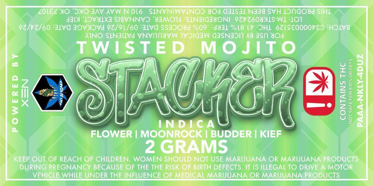 Xen- Twisted Mojito Stacker- 2g