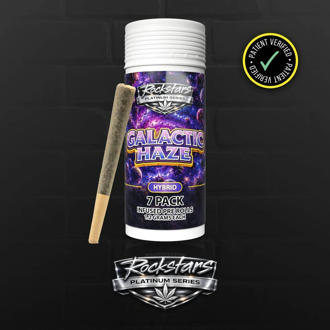 Rockstars Platinum | Infused | Hybrid | Galactic Haze | 1.2g 7ct
