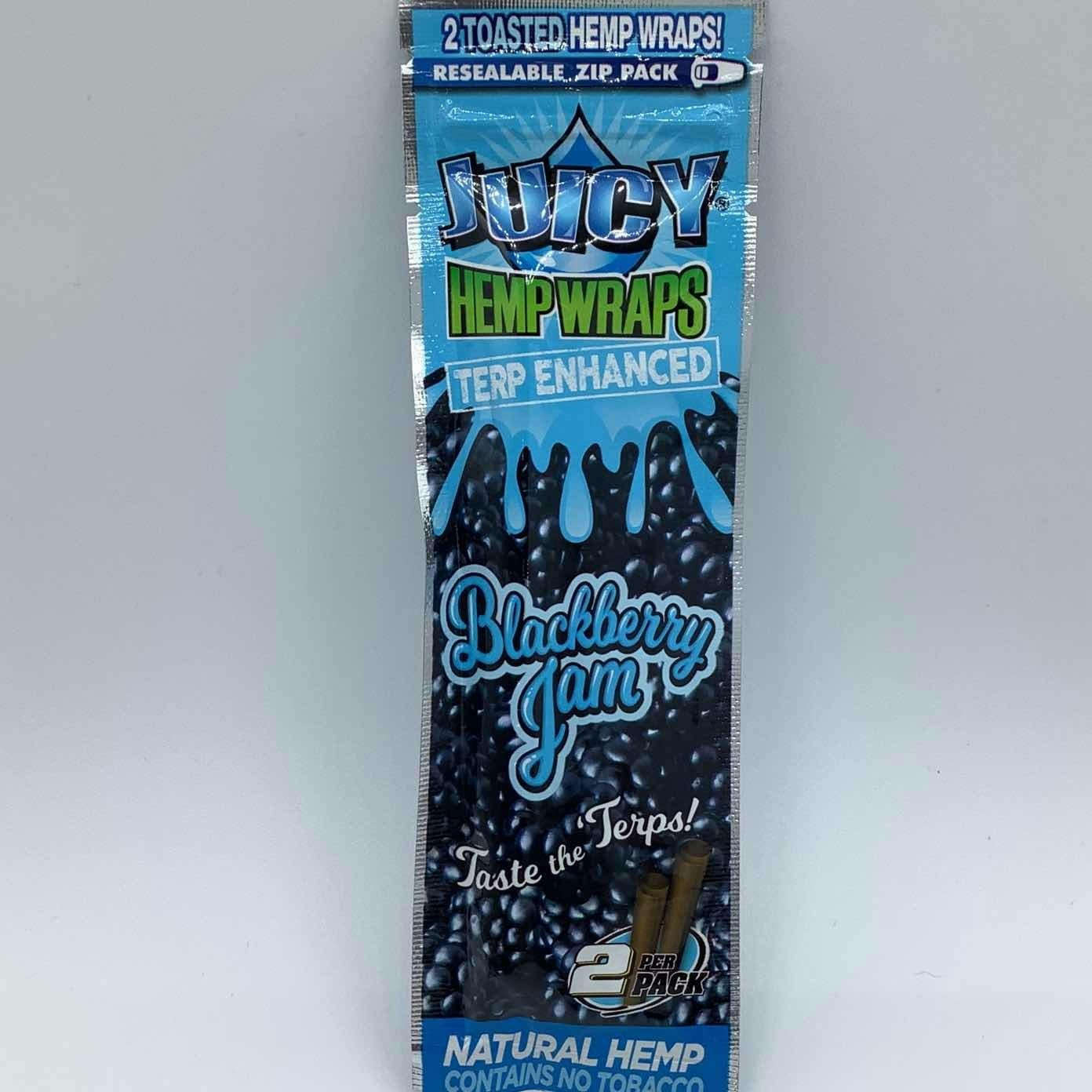 Juicy Blackberry Jam Hemp Wraps