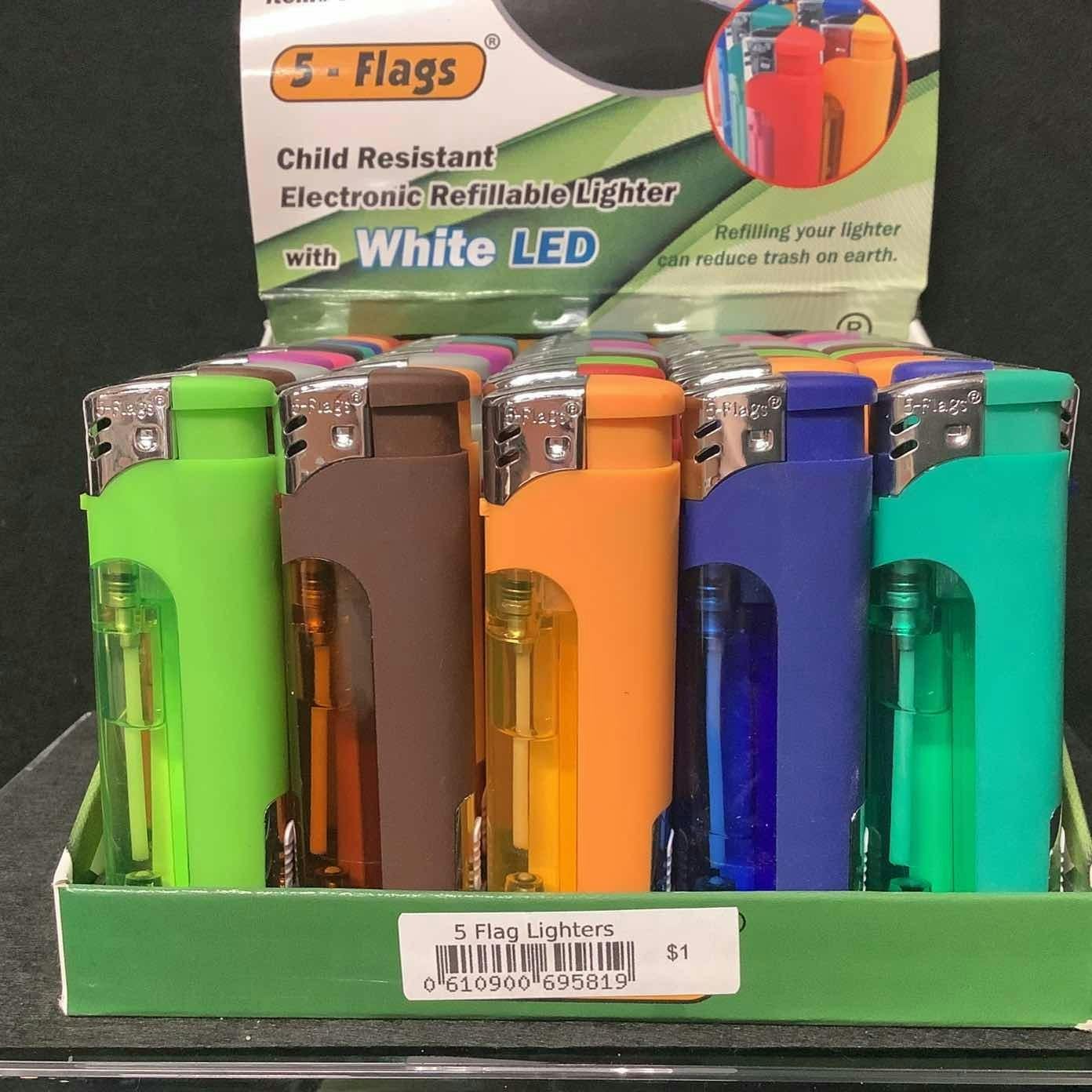 5 Flag Lighters