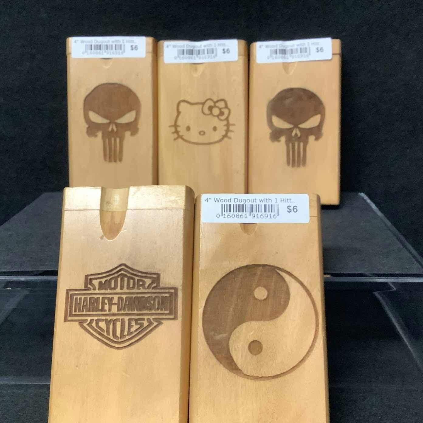 4" Wood Dugout