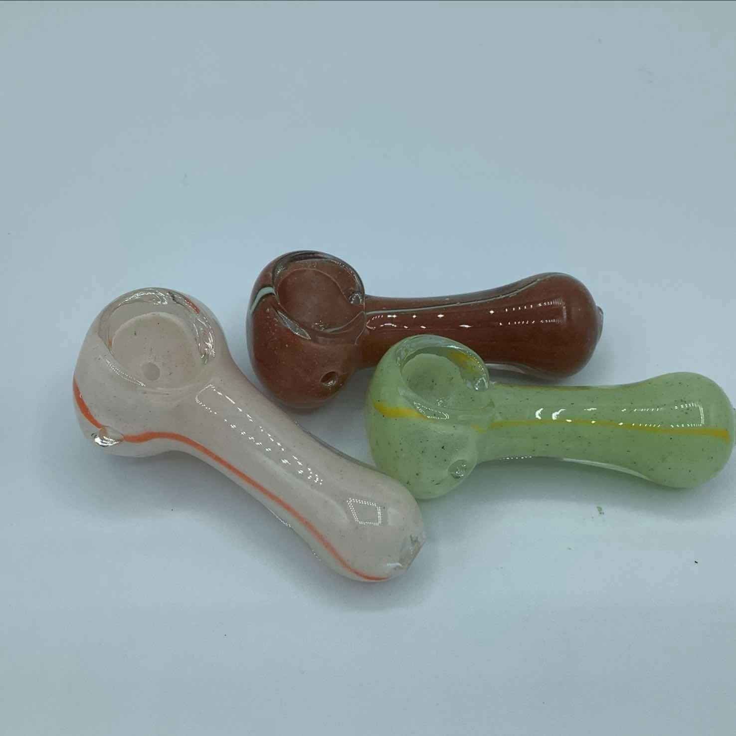 3" Glass Hand Pipe