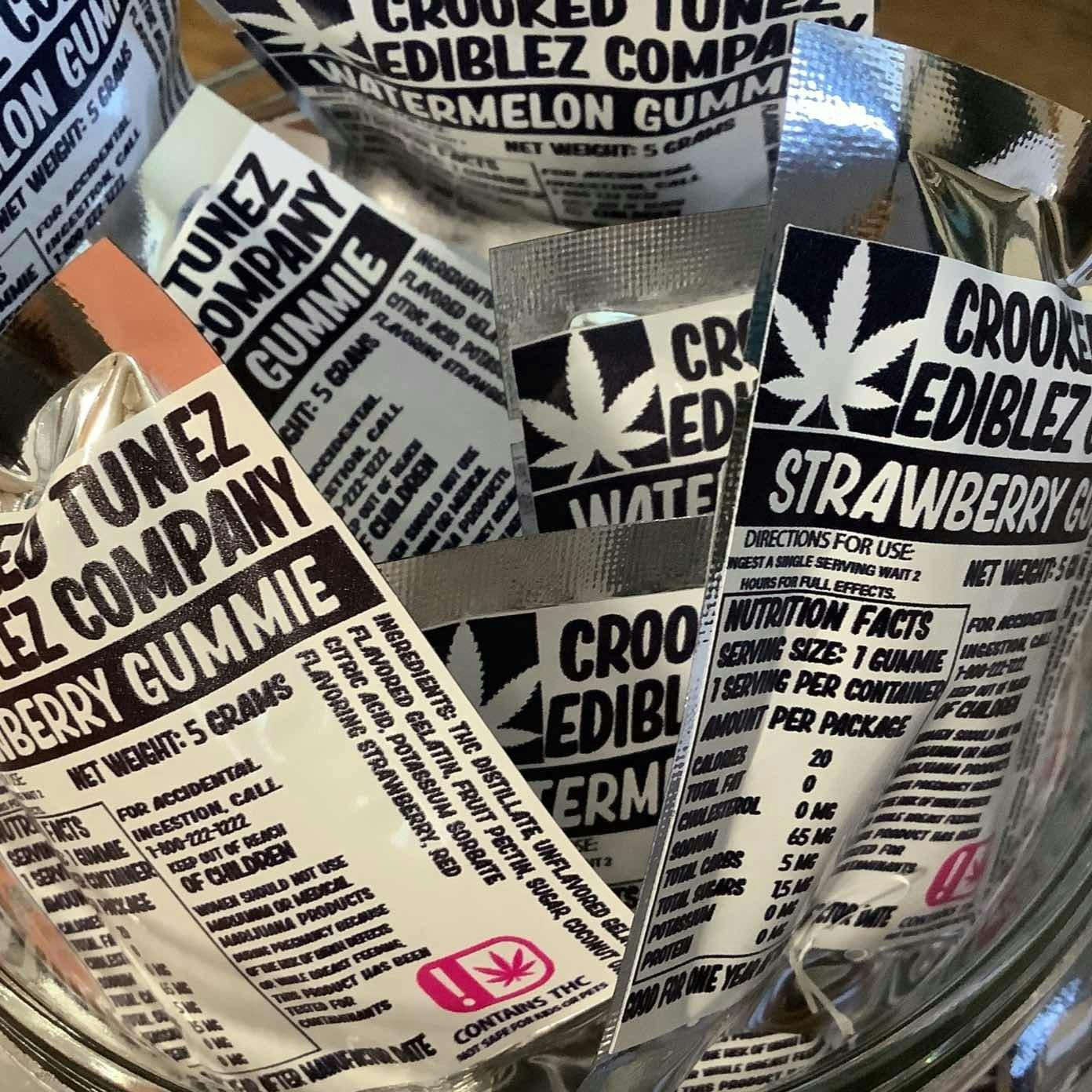 100mg Crooked Tunez Gummies