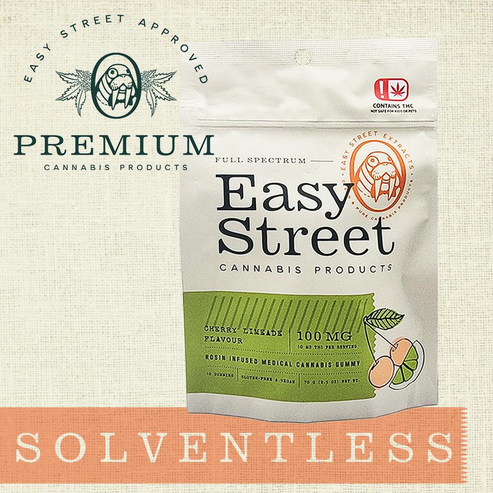 Easy Street Cherry Limeade-Sativa - Cherry Limeade 10 mg