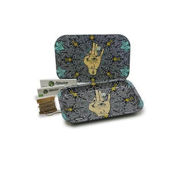 Metal Tray W/ Magnetic Lid Kit Grey