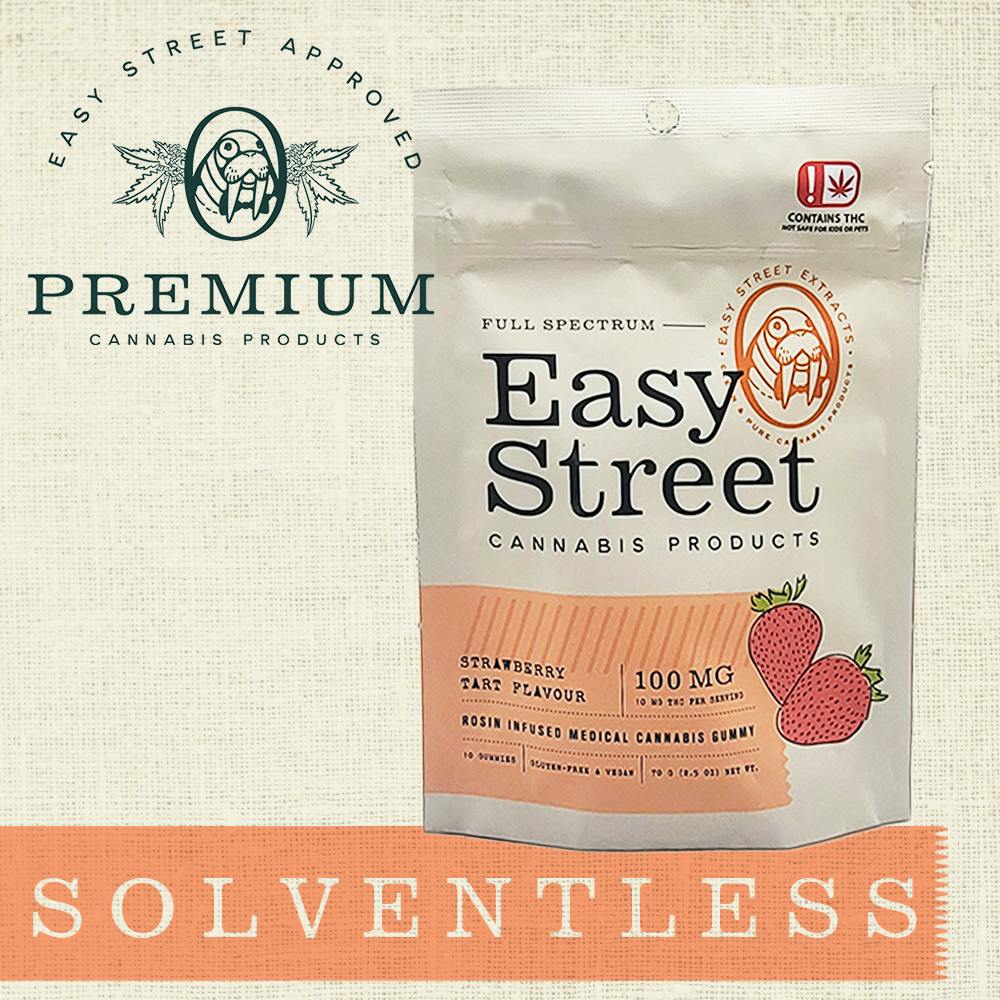 Easy Street - Strawberry Tart - Sativa 200mg