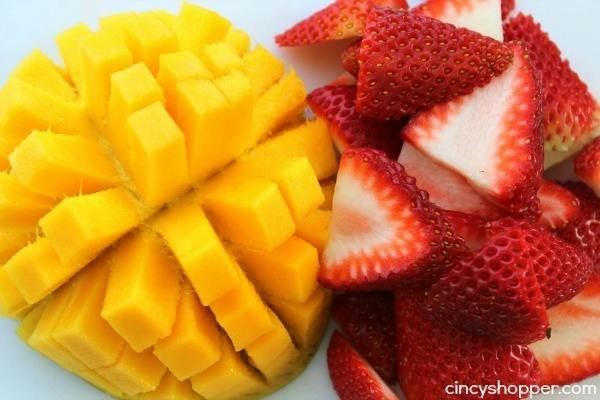 Strawberry Mango Flower