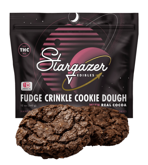 Stargazer - Fudge Crinkle Cookie Dough 10mg (100mg Bag)