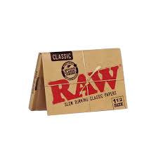 Raw 1 1/2 Classic Papers at Crafted Leaf Cannabis