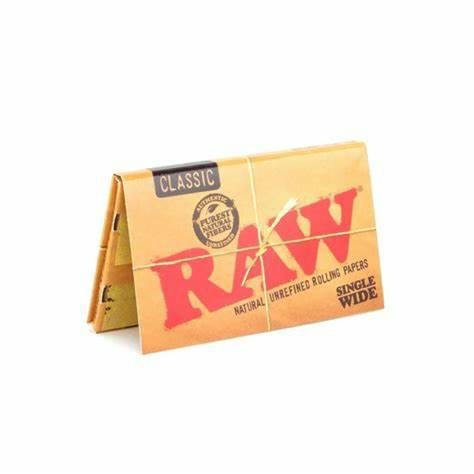 Raw Wide 100 Leaves