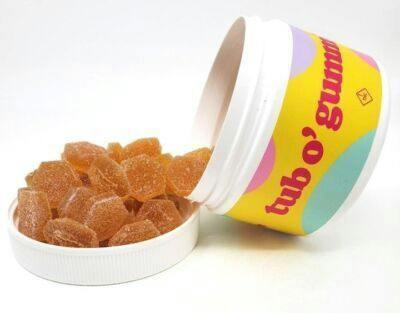 Peach Lemonade | Tub O' Gummies | 25ct