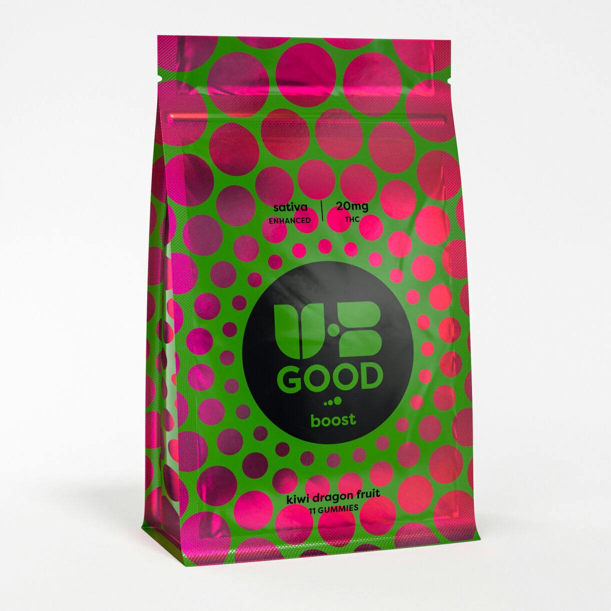 Kiwi Dragon Fruit | Boost Gummies | 10ct