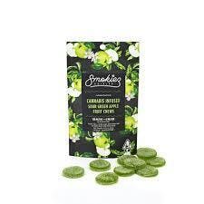 Sour Green Apple + CBG 1:1 Gummies | Smokiez | 10ct