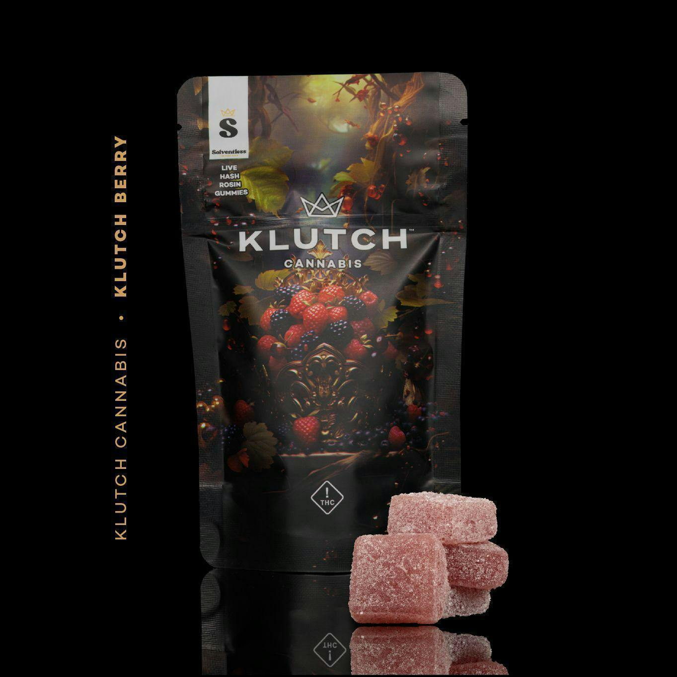 Klutchberry | Live Hash Rosin | Gummies 10mg | 10ct
