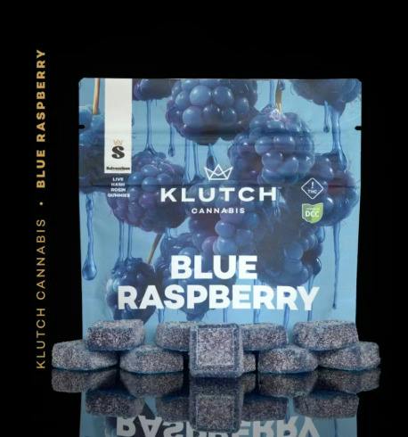 Blue Raspberry | Live Hash Rosin Gummies | 10mg ea. | 10ct