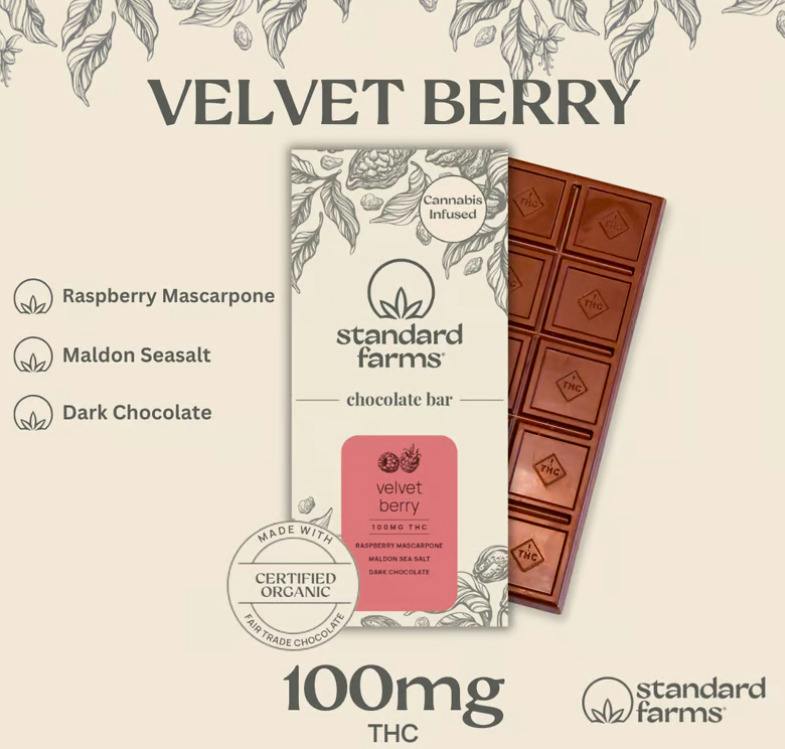 Dark Chocolate Velvet Berry Bar