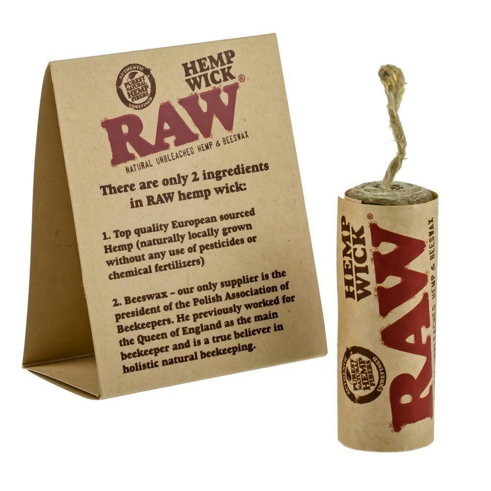 Hemp Wick Small Each