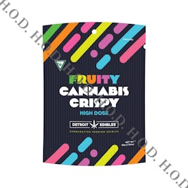 Detroit Edibles Fruity Crispy Treat