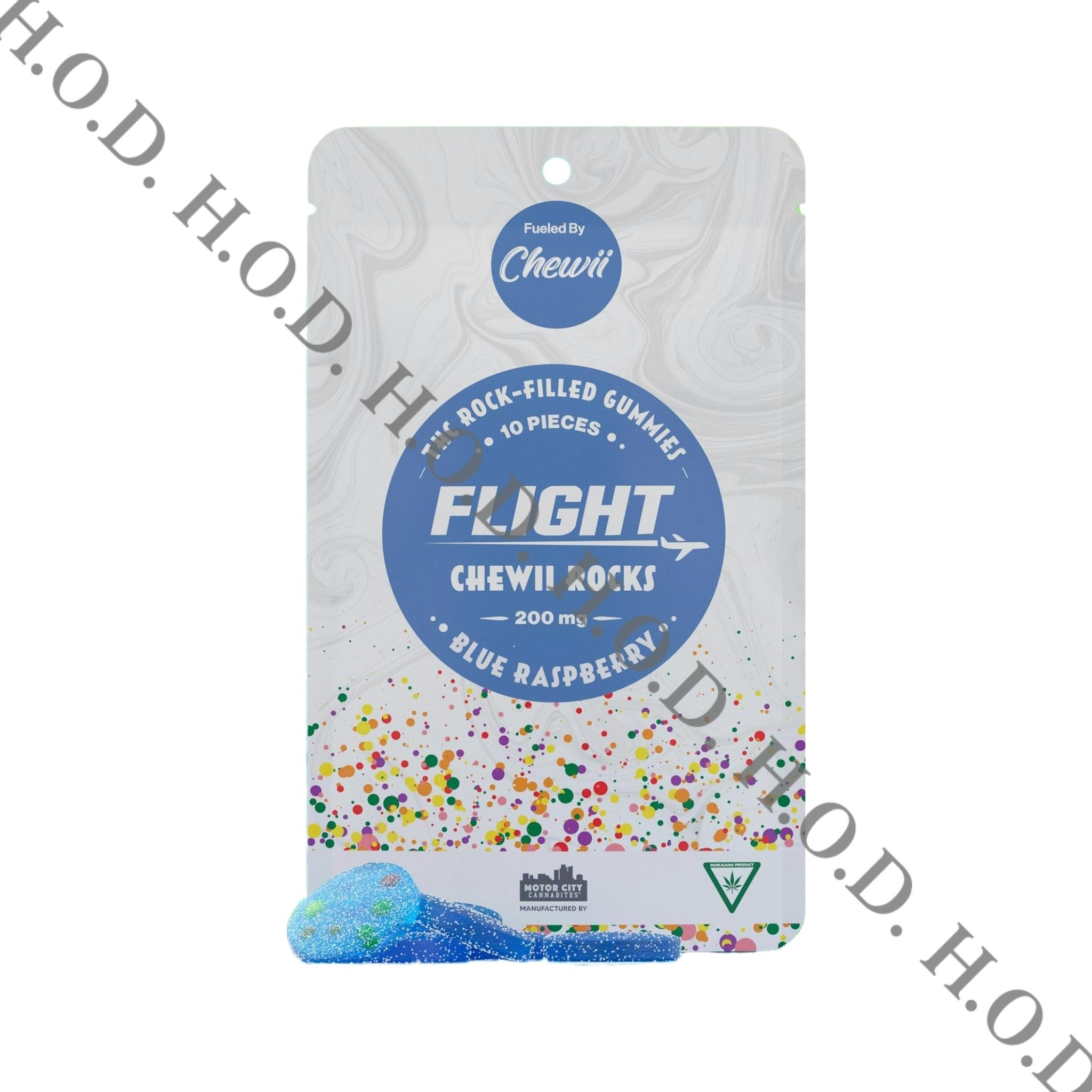Flight Chewii Blue Raspberry Rocks