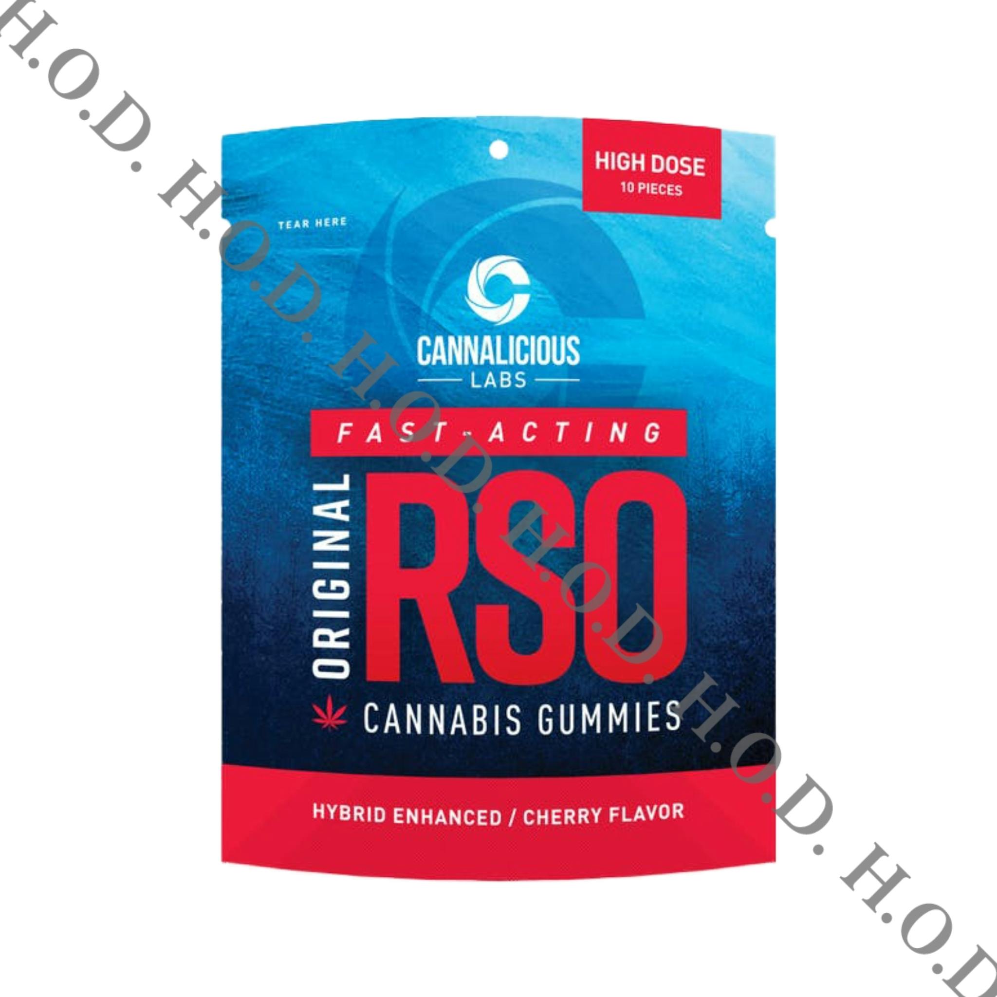 Cannalicious Cherry RSO Gummies