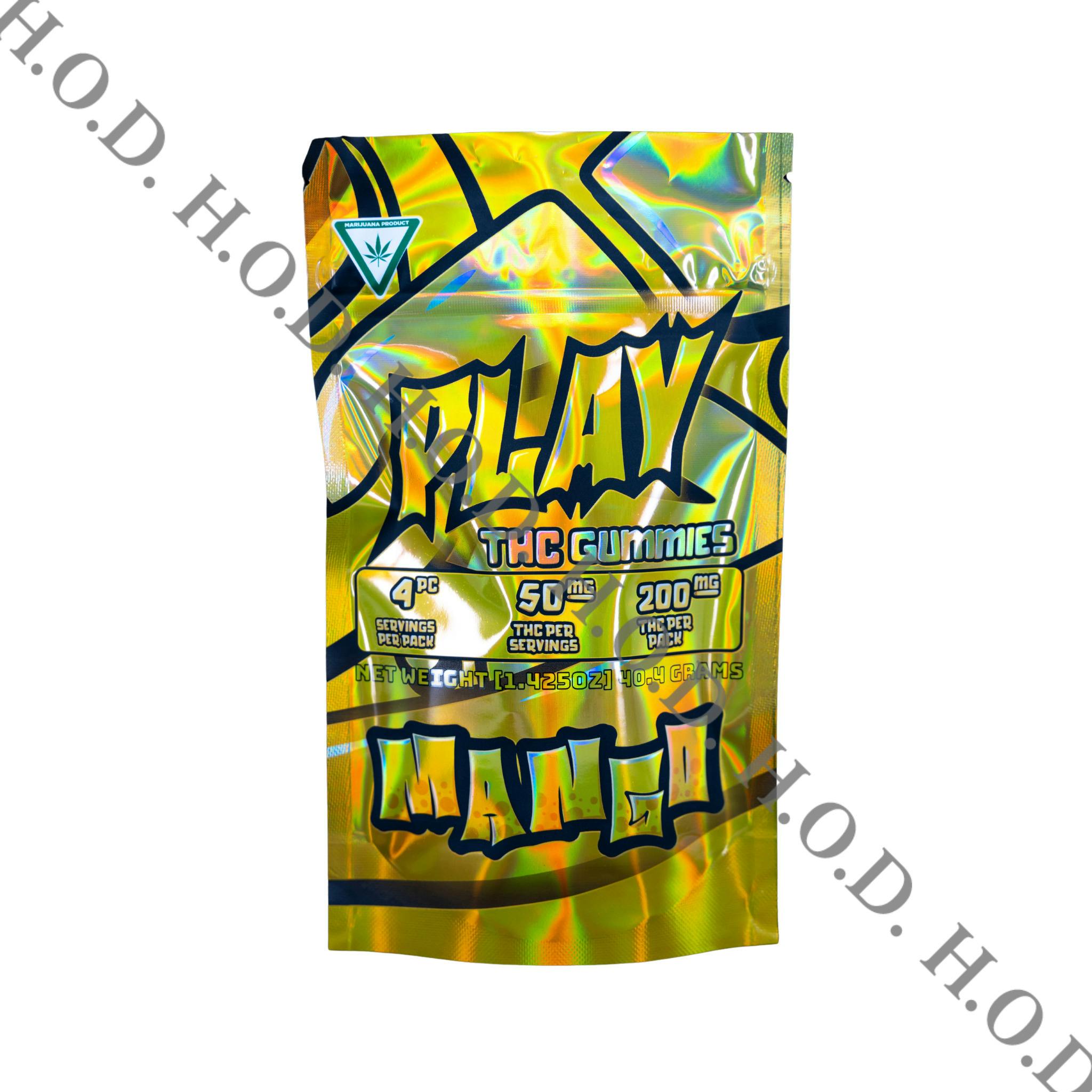 Play Cannabis Mango Gummies