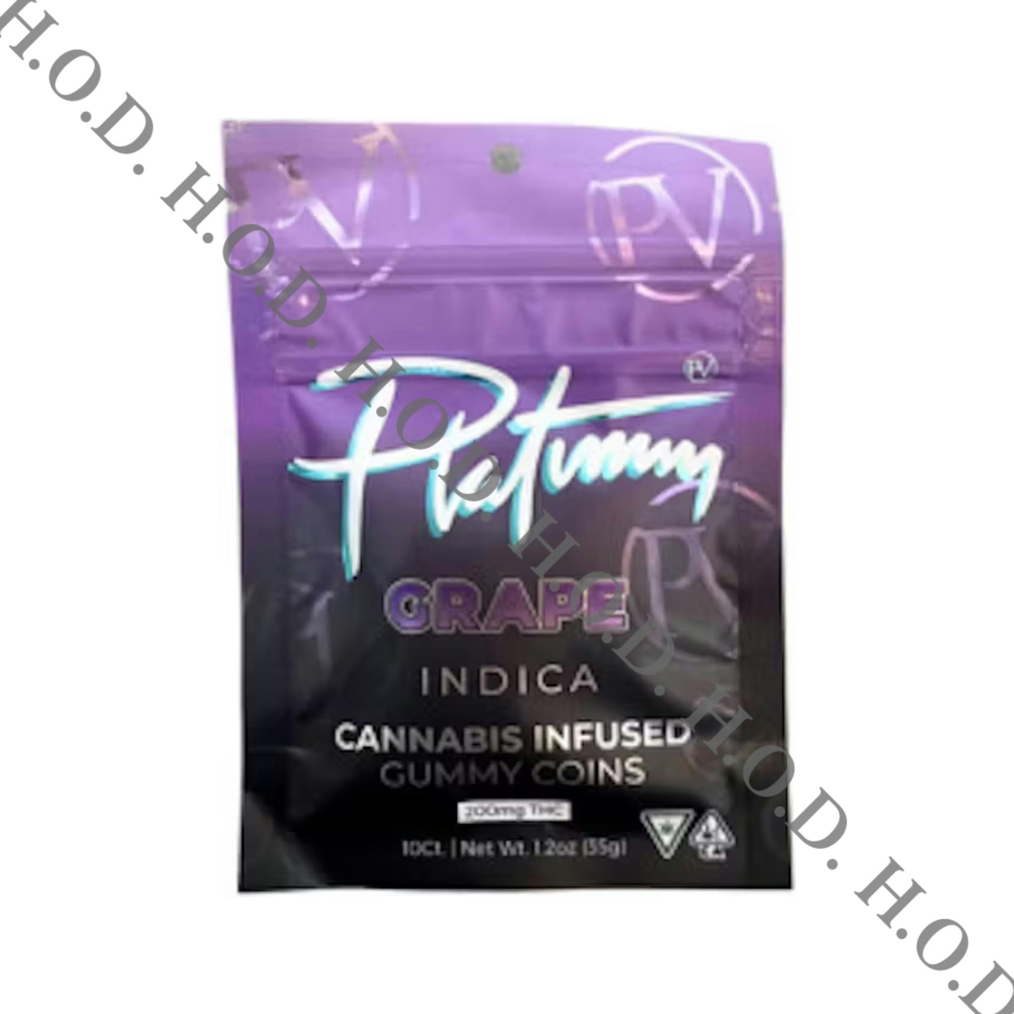 Platinum Vape Grape Gummies