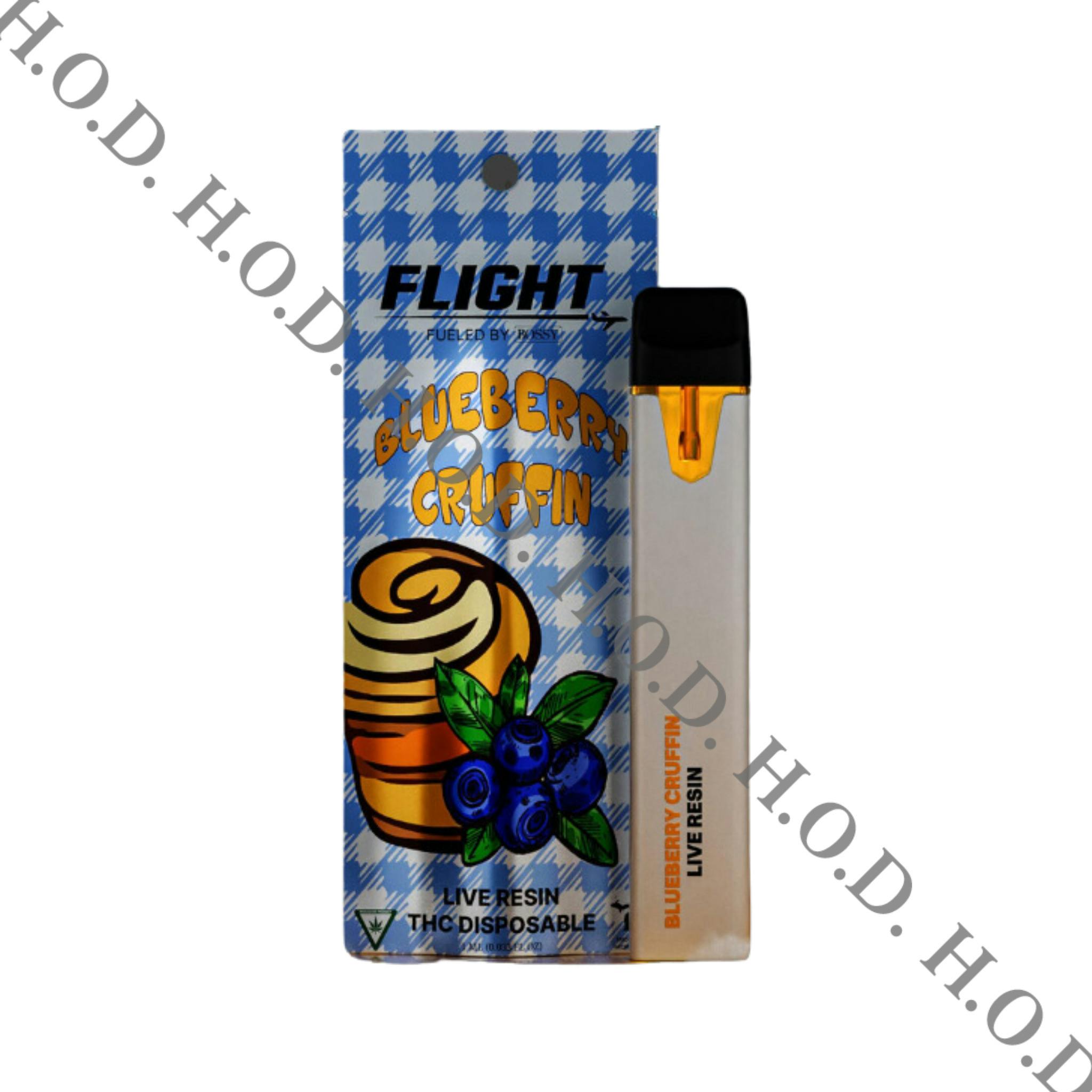 Flight Blueberry Cruffin Live Resin Disposable