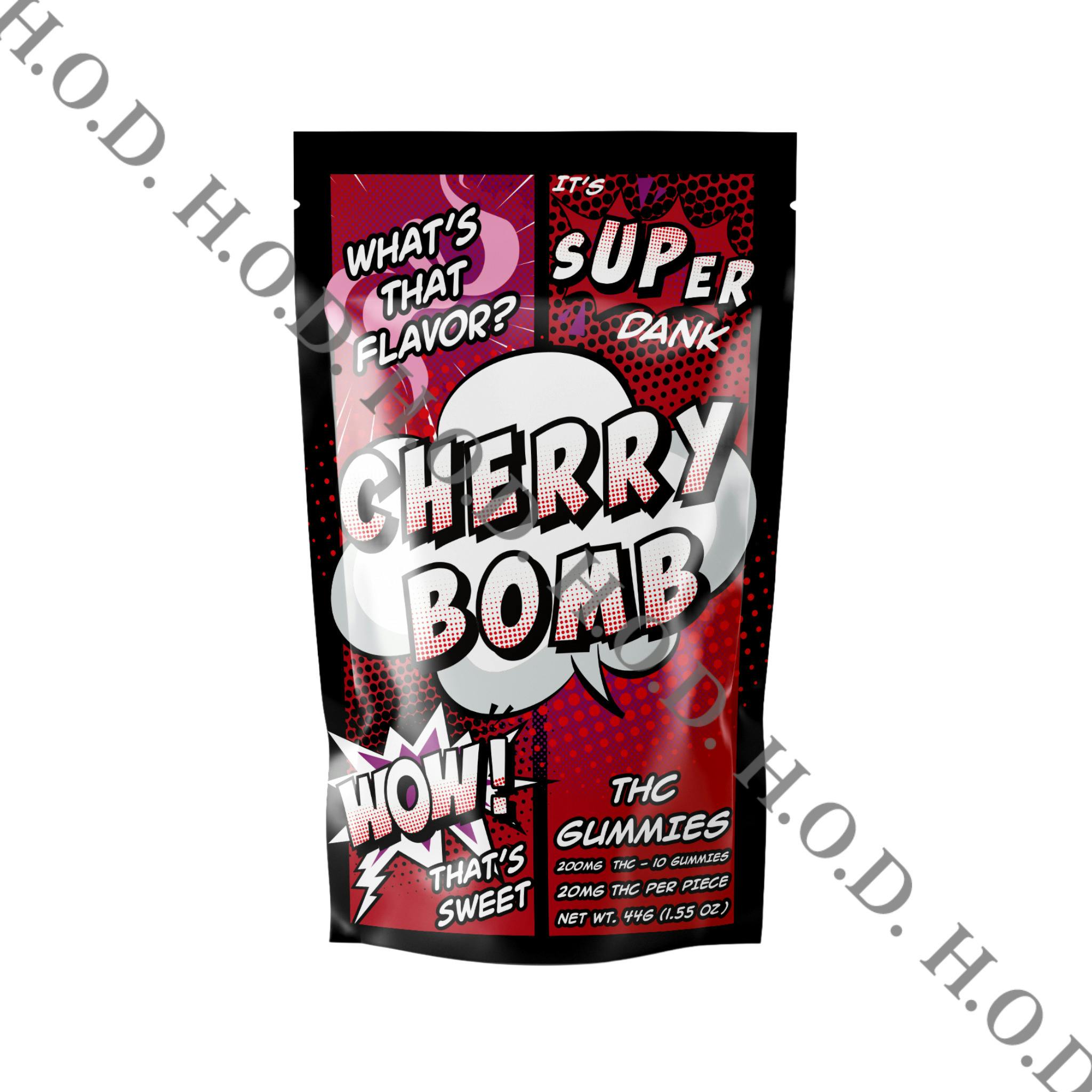 Super Dank Cherry Bomb Gummies