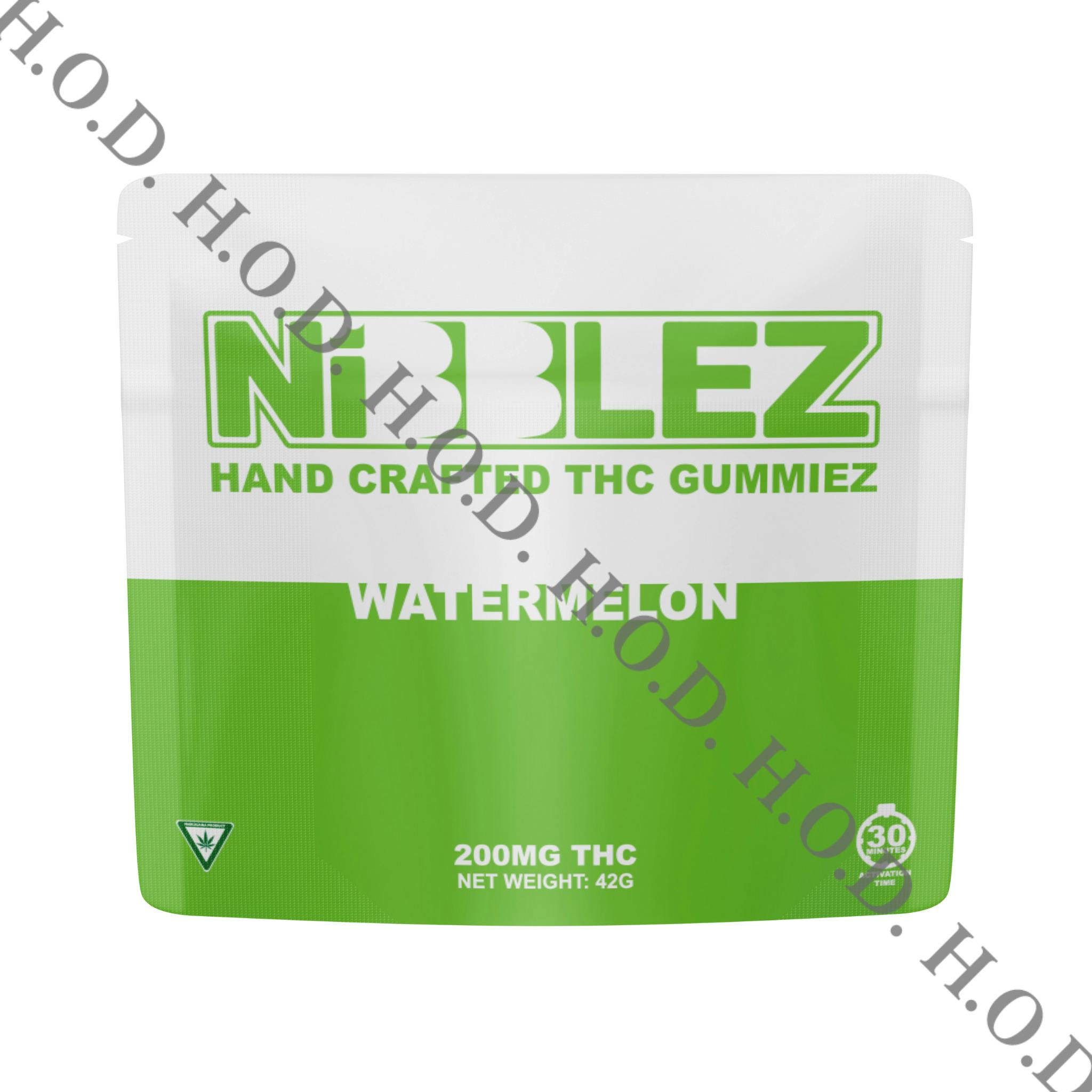 Nibblez Watermelon Vegan Gummies