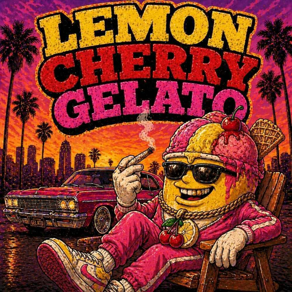 Lemon Cherry Gelato