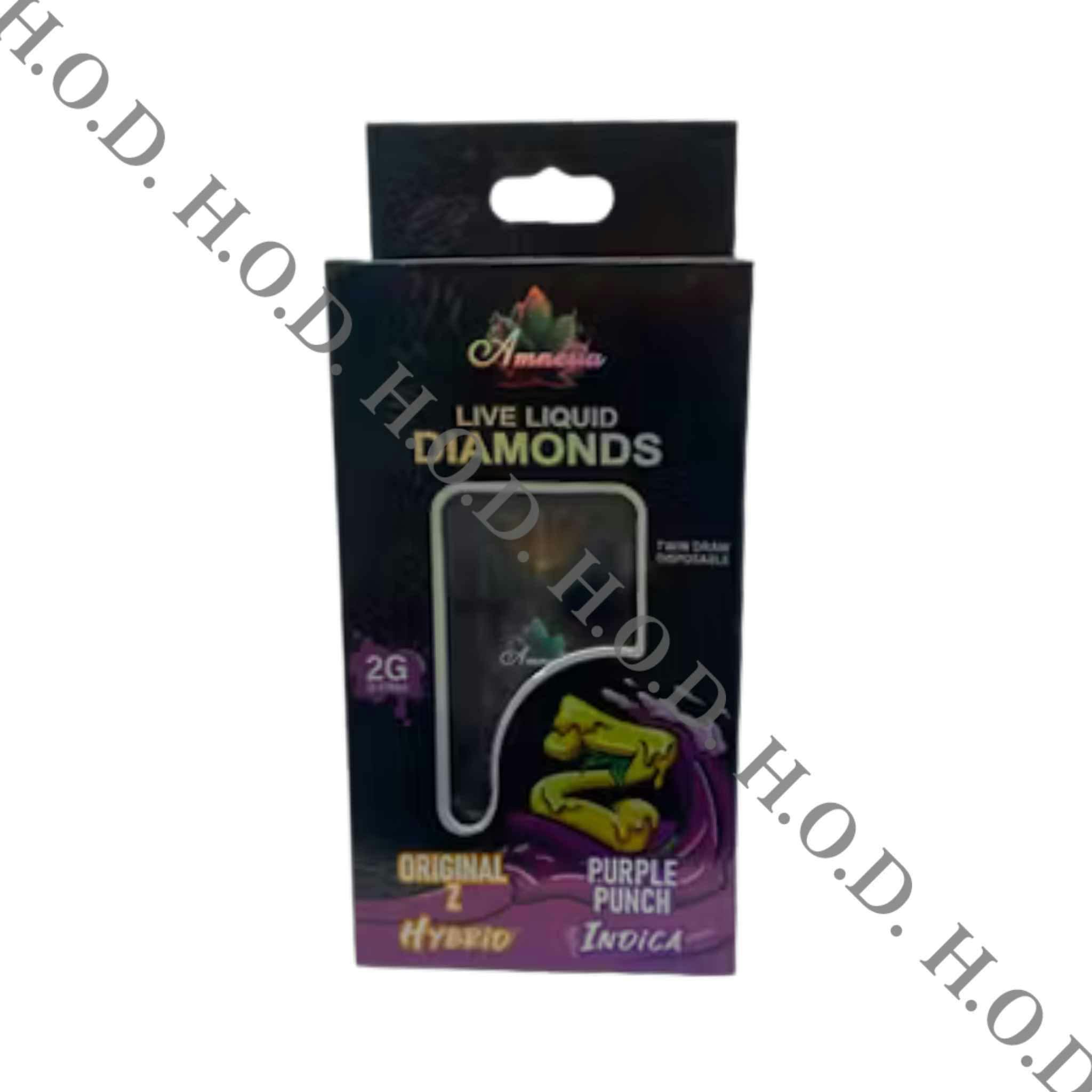Amnesia Switch Original Z x Purple Punch Liquid Diamonds Disposable