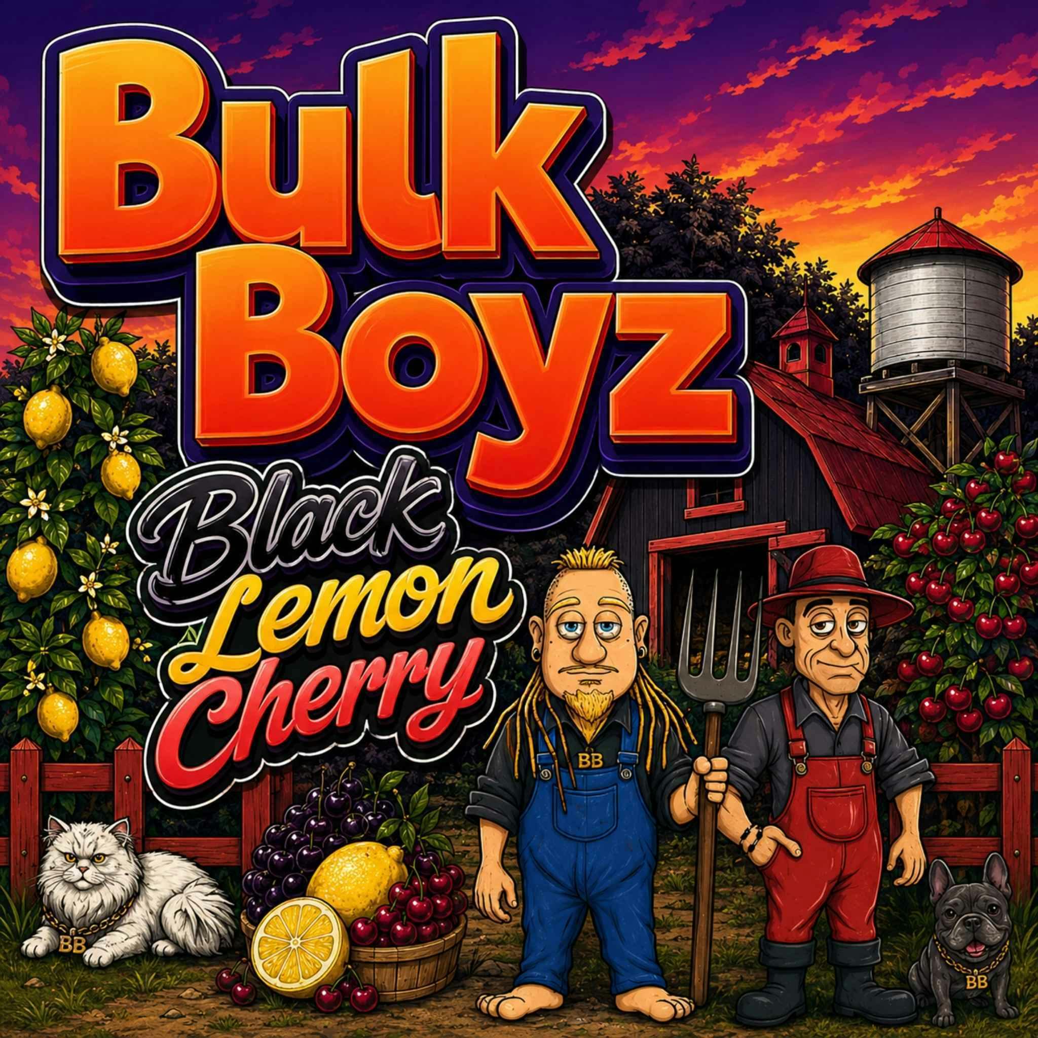 Bulk Boyz Black Lemon Cherry