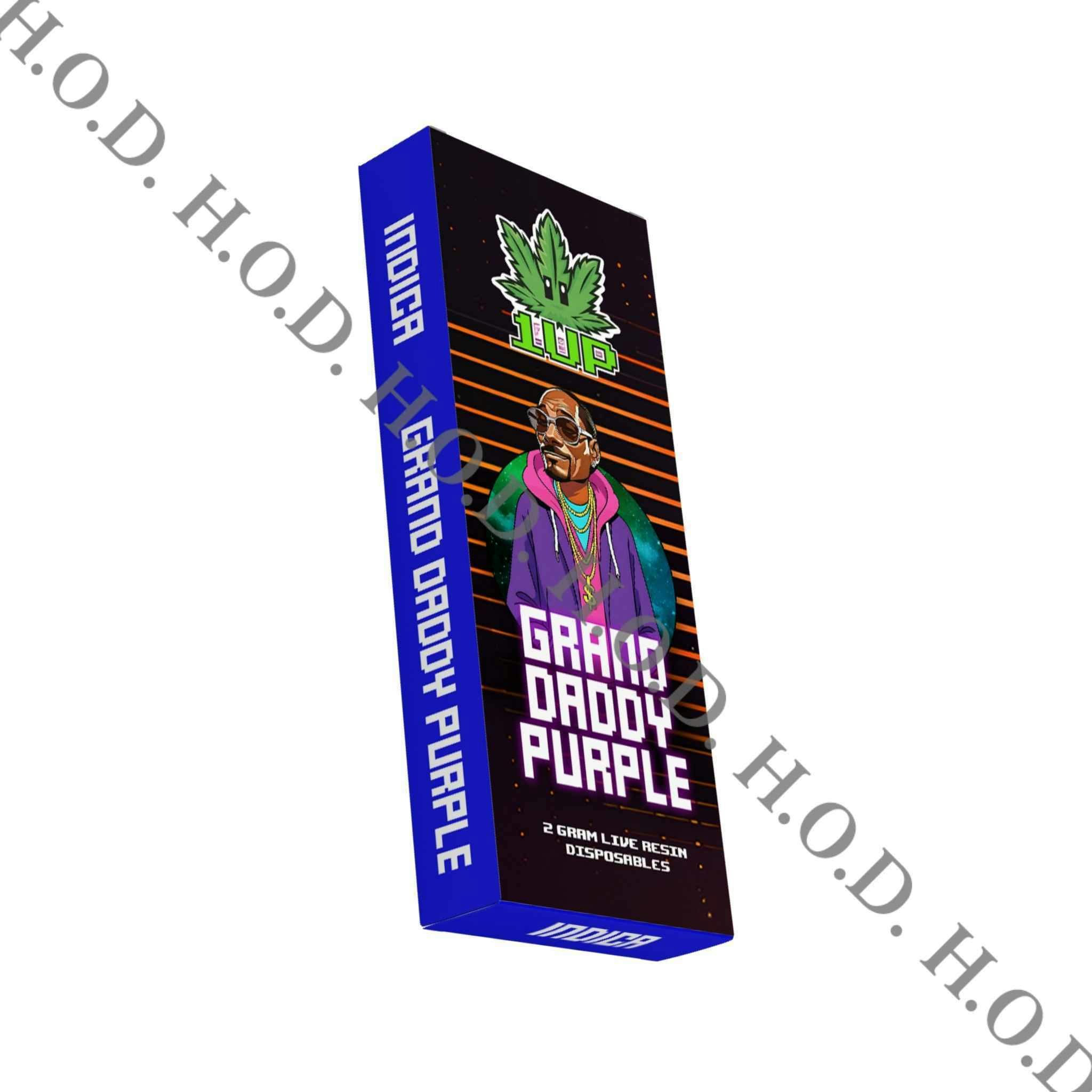 1UP Grand Daddy Purple Live Resin Disposable