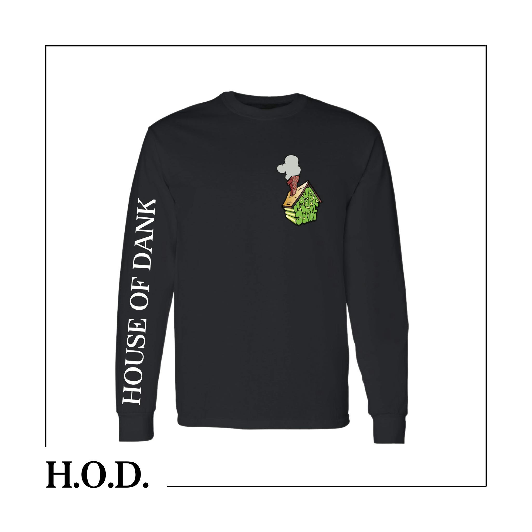 H.O.D. Icon Black Long Sleeve Tee L